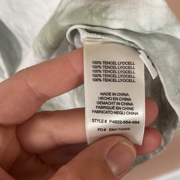 Cloth and Stone for Anthropologie Tye die button front blouse - Picture 4 of 4